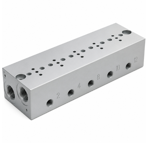 Bazy do zaworów elektromagnetycznych 15 mm (wielopozycyjne),  (ABAS05) - API