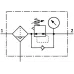 Filtr-regulator ciśnienia MS9-LFR - Festo