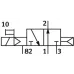 Elektrozawór CPE14 - Festo