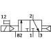 Elektrozawór CPE24 - Festo