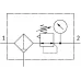Filtr-regulator ciśnienia LFRS - Festo