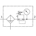 Filtr-regulator ciśnienia LFRS - Festo