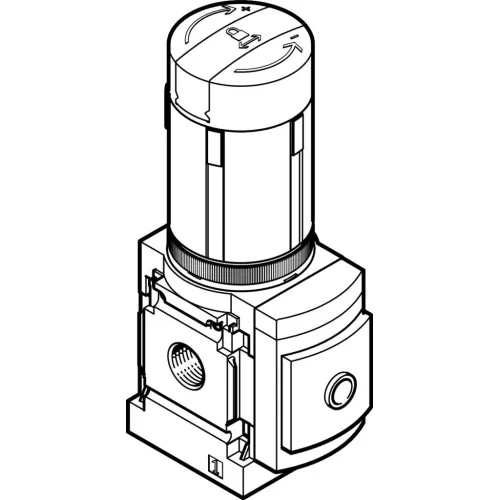 Regulator ciśnienia MS4-LRB - Festo