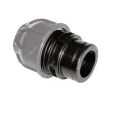 Złącze proste gwint wewnętrzny szare (próżnia) D.63 V201.063.002 - Alusic