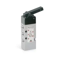 Zawory sterowane mechanicznie - dźwignia / sensor - Camozzi